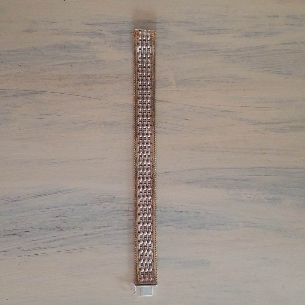 Two-Tone Gold & Silver Bracelet